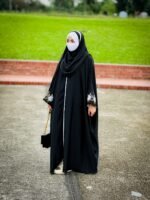 Premium Embroidered Arabian Abaya - Image 2