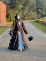 Embroidery Koti Set – Premium Dubai Cherry Fabric - Image 5