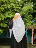 ৩ পার্ট ইনস্ট্যান্ট রেডি হিজাব – প্রিমিয়াম শিফন জর্জেট - Image 10